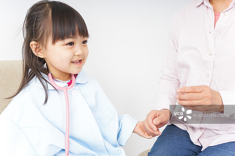 祖母和孙女图片素材