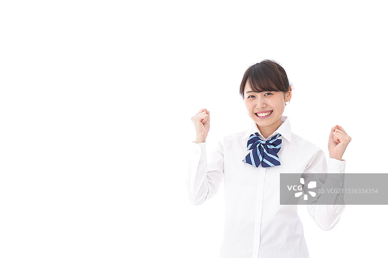 欢欣鼓舞的学生/通过考试的学生图片素材