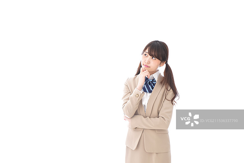 焦虑的学生图片素材