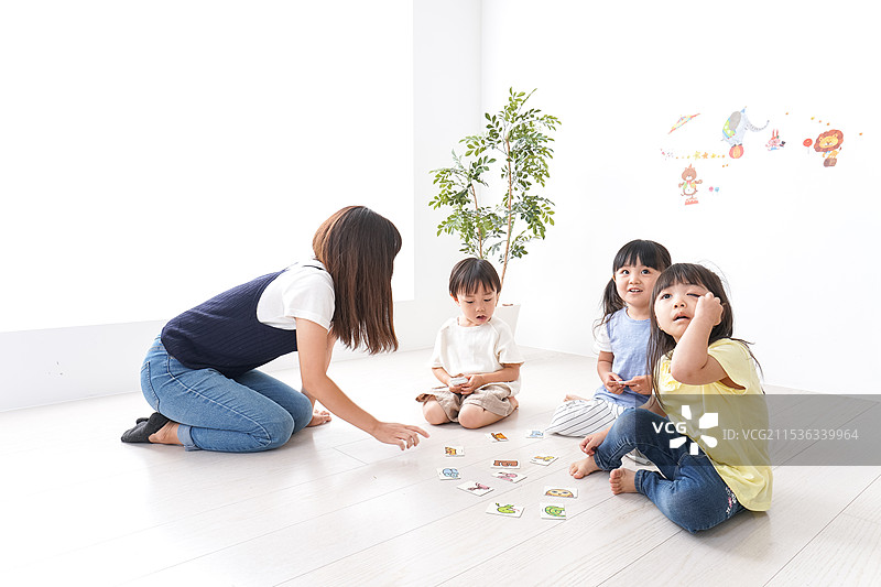 孩子的英语课图片素材