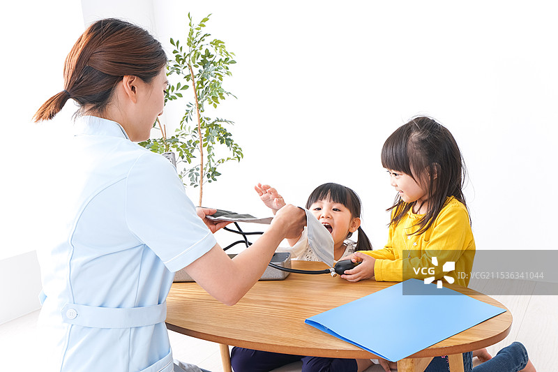 护士与儿童图片素材