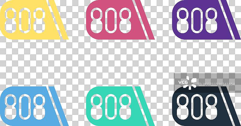 波普艺术鼓机音乐制作设备图片素材