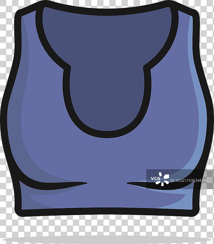 色彩鲜艳的不对称女性健身胸罩图片素材