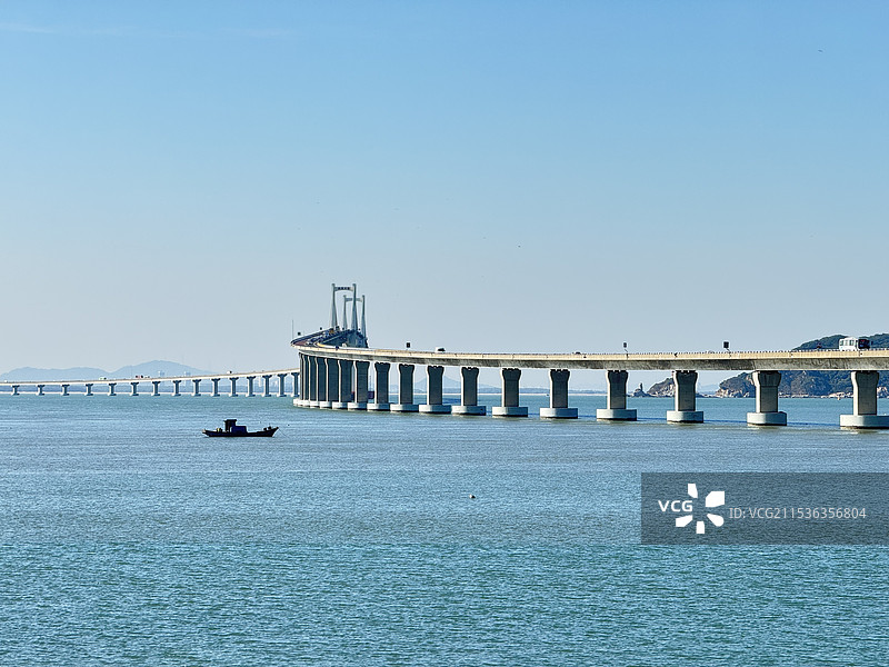 汕头 南澳大桥图片素材