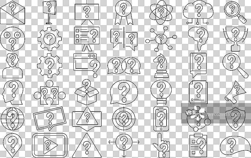 问号图标图片素材