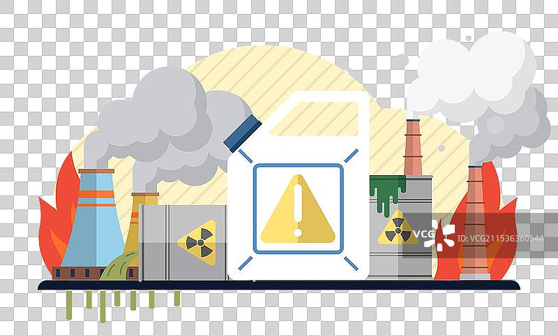 废物污染，回收材料有助于改善图片素材
