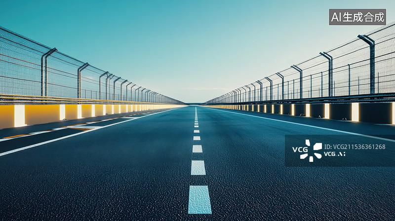 【AI数字艺术】汽车广告背景图赛车道图片素材