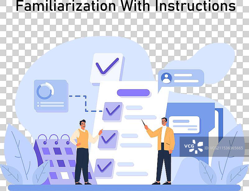 熟悉指令概念平面图图片素材