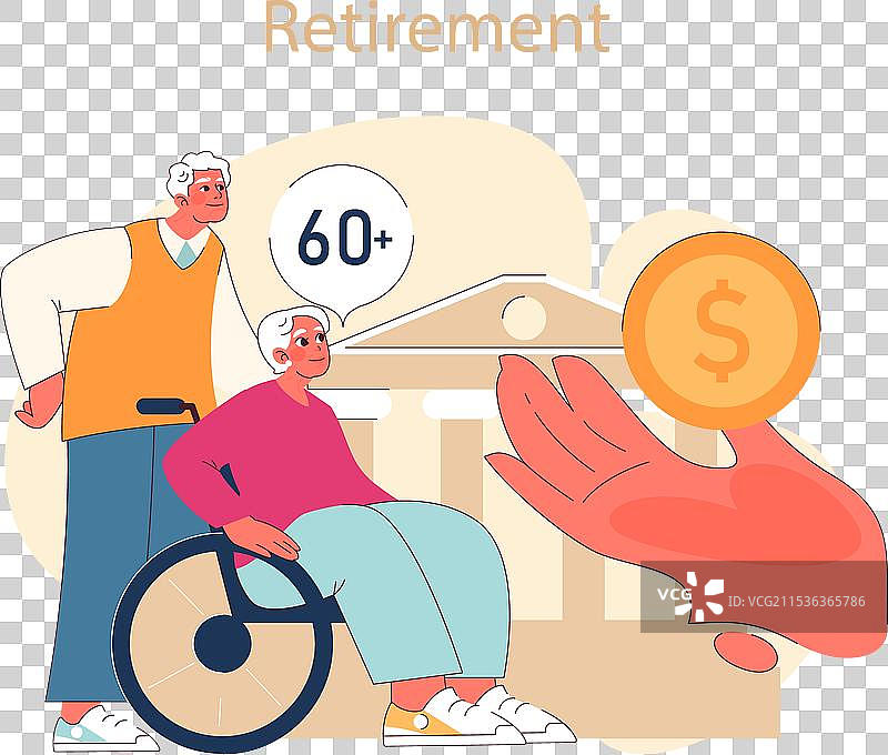 退休准备概念图片素材