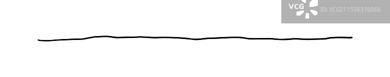 涂鸦分隔线手绘卡通下划线图片素材