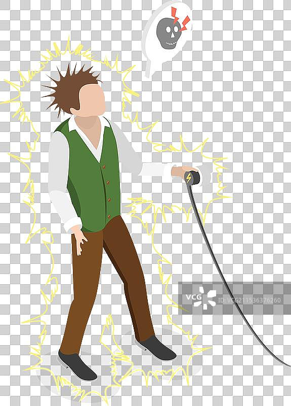 电气的三维等距平面图图片素材