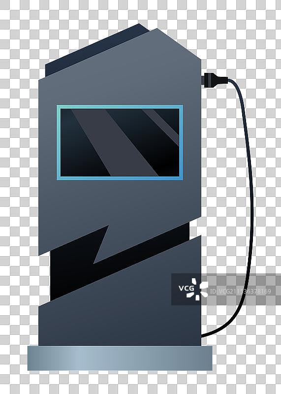 电动车充电站的汽车充电器图标图片素材