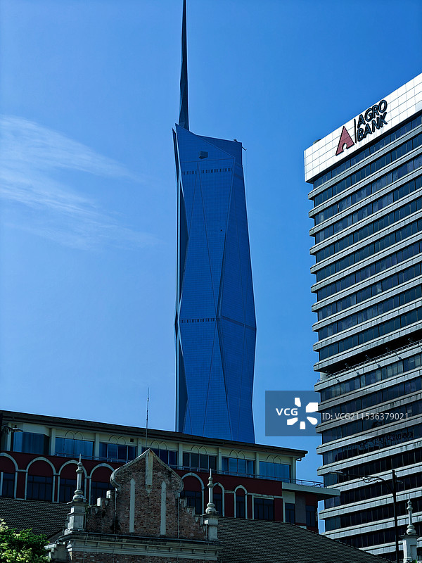 吉隆坡独立广场掠影-默迪卡118大楼图片素材