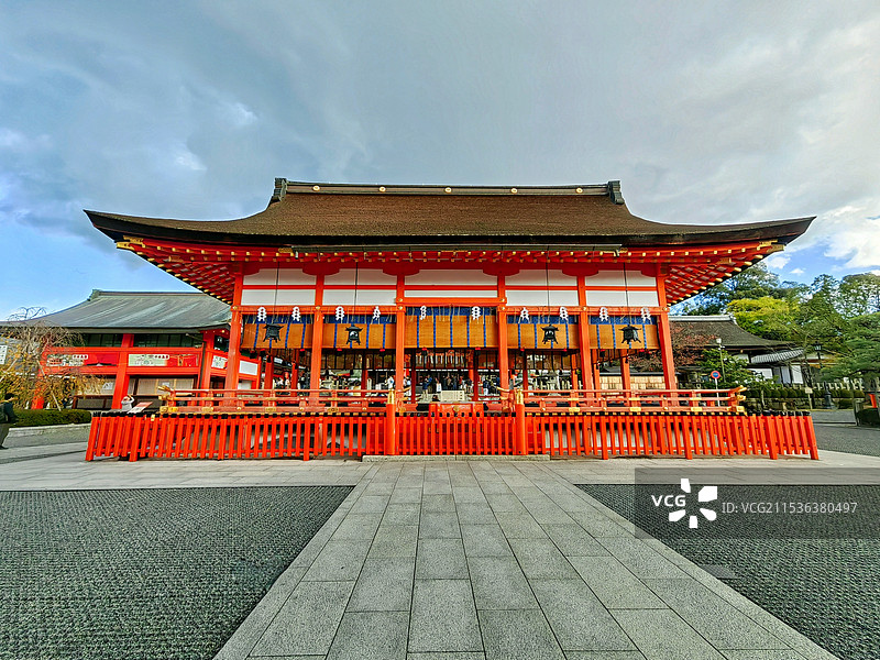 日本千本鸟居殿图片素材