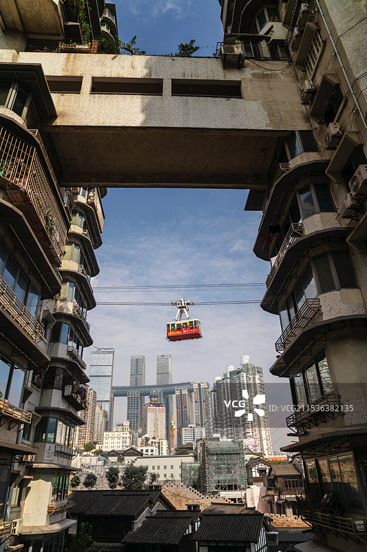 重庆白象居索道图片素材