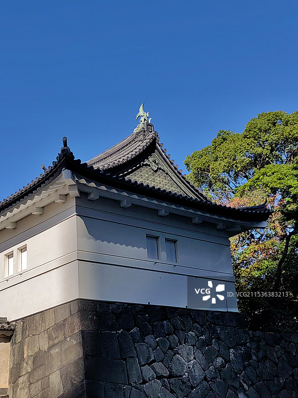 日本皇居风光图片素材
