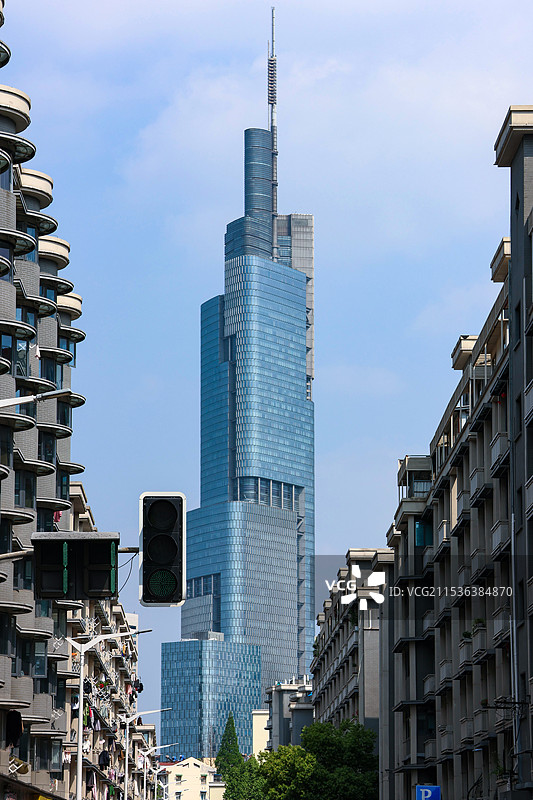 南京紫峰大厦图片素材