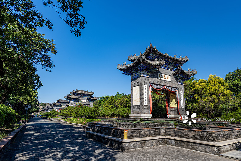 广东省东莞市道滘镇粤晖园岭南园林图片素材