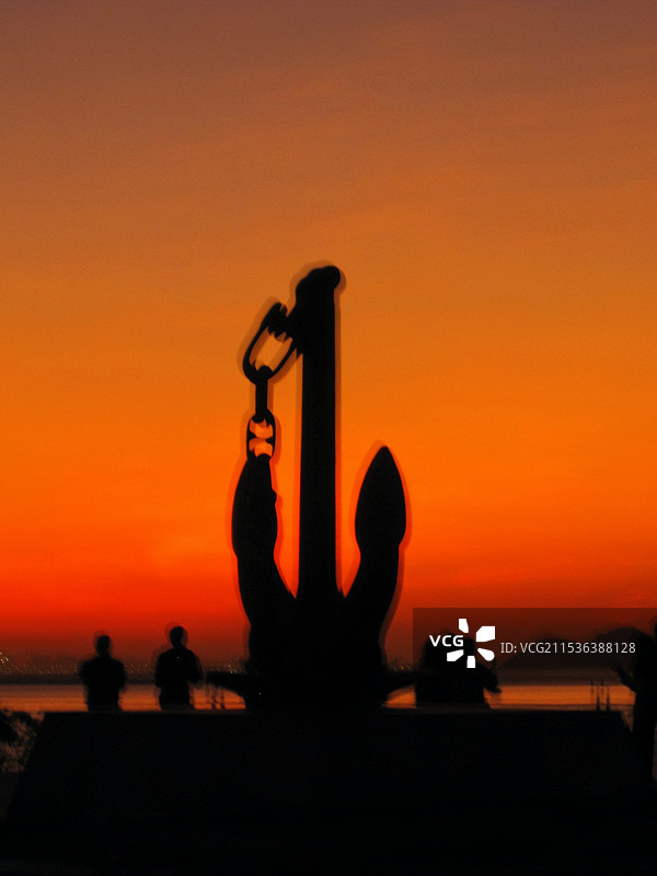 南澳岛长山尾日落时分图片素材