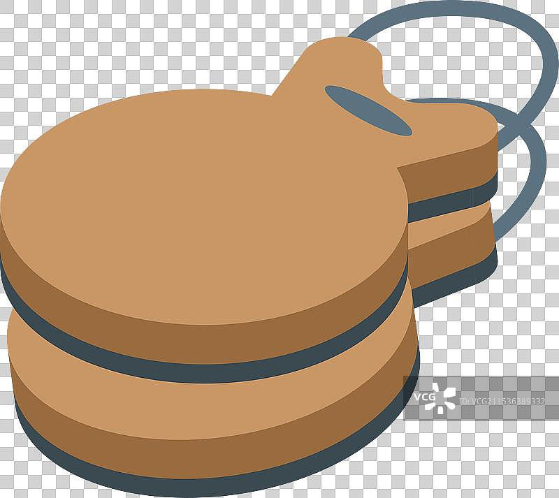 两只准备好用于弗拉门戈舞的木制响板图片素材