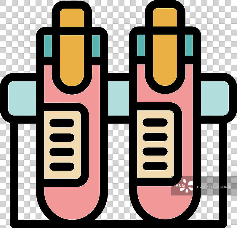 实验室正在分析医疗试管图片素材