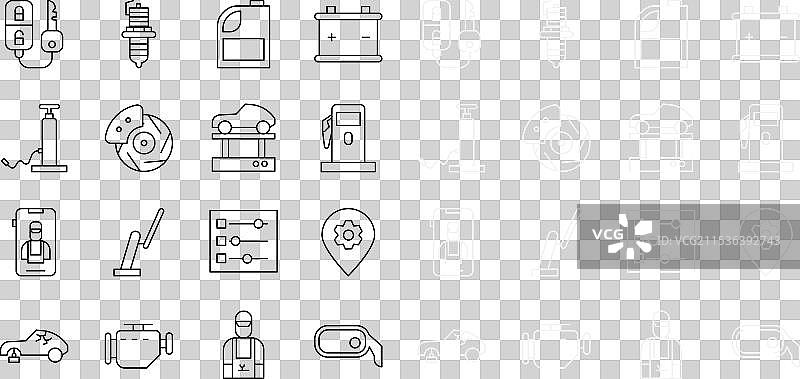 设置汽车后视镜位置与汽车的关系图片素材