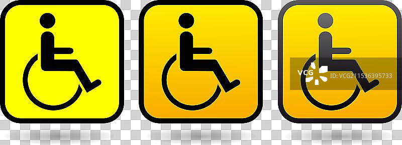 残疾人士标志图片素材