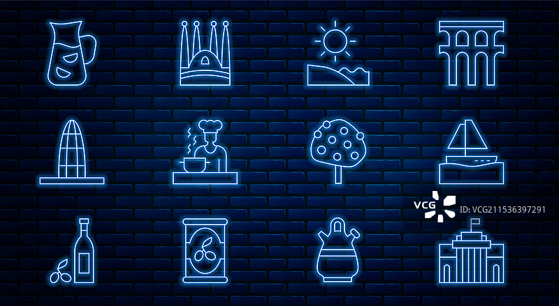 普拉多博物馆的游艇帆船在海滩上排成一行图片素材