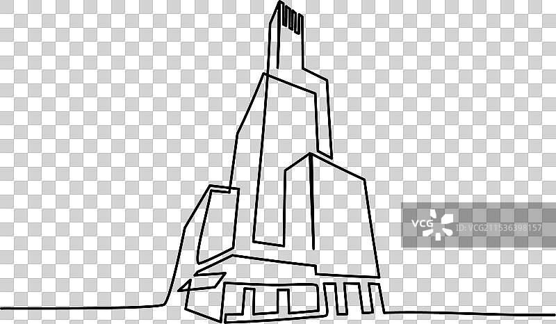 现代城市建筑logo设计灵感图片素材