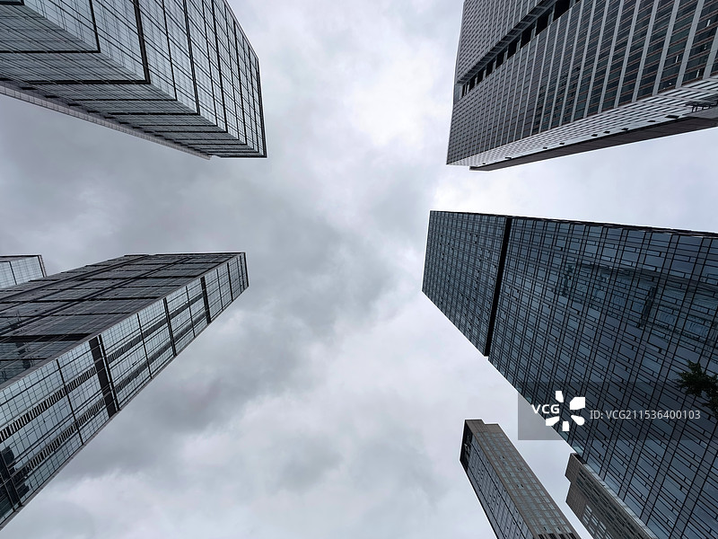 成都春熙路摩天大楼图片素材