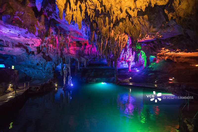 浙江省杭州市建德灵栖洞景观图片素材