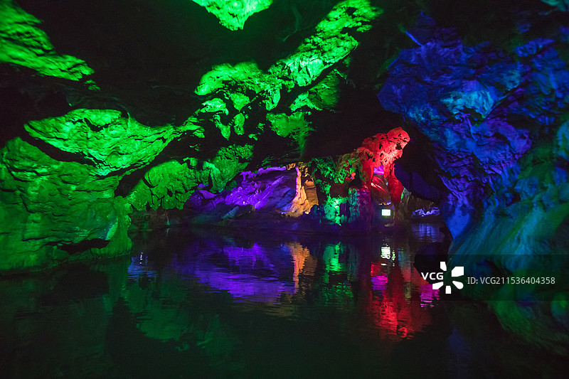 浙江省杭州市建德灵栖洞景观图片素材