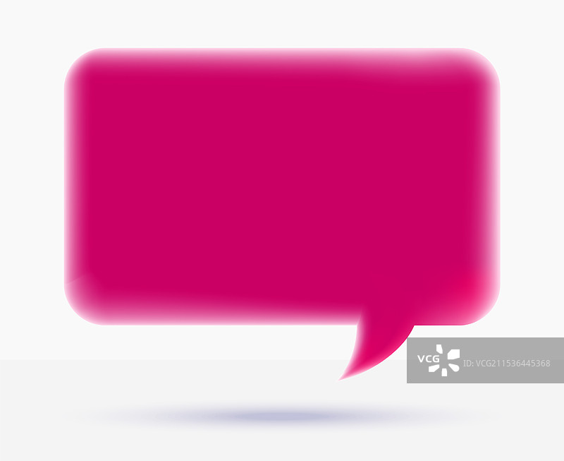 3D 漫画气泡，孤立在白色背景上图片素材