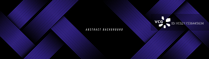 抽象的黑色背景与闪亮的对角线图片素材