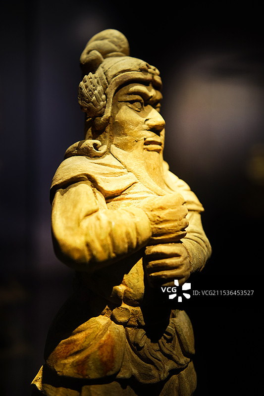 将军陶俑 成都博物馆图片素材