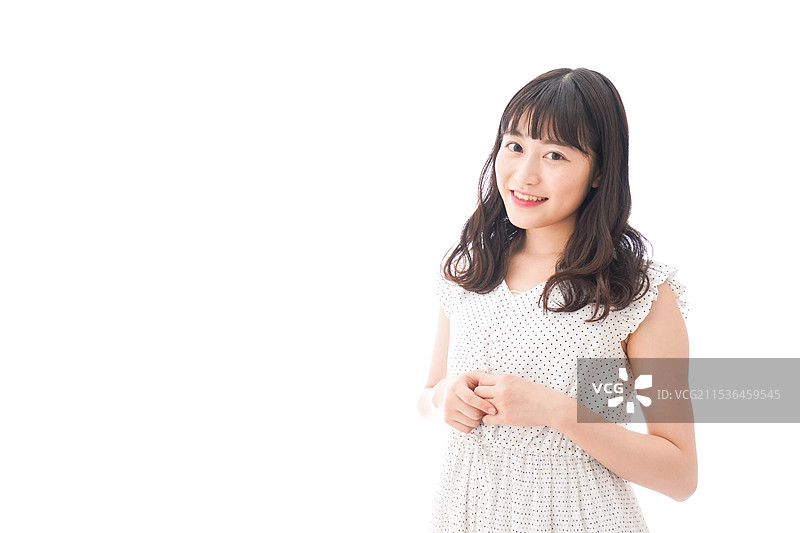 年轻女性的肖像图片素材