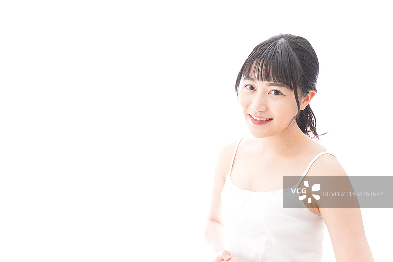 年轻女性的肖像图片素材