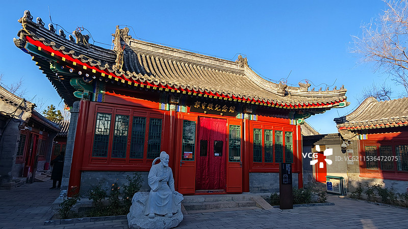 郭守敬纪念馆，旷世奇才，流芳百世图片素材