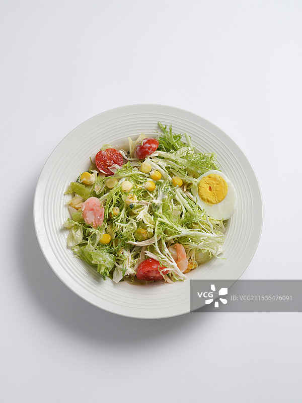 缤纷蔬菜沙拉图片素材