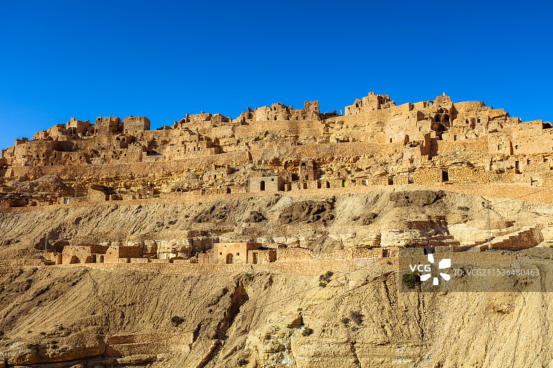 突尼斯Chenini村落图片素材