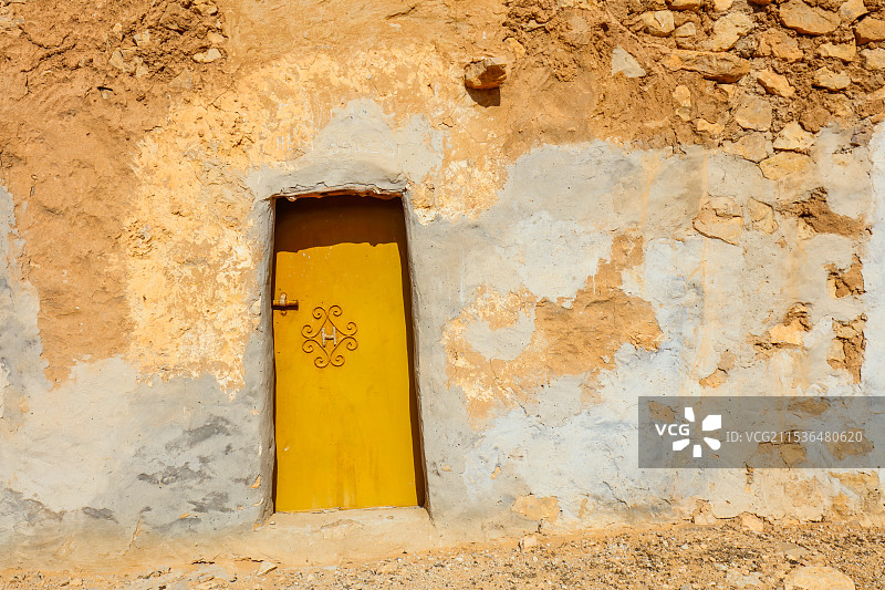 突尼斯洞穴民居图片素材