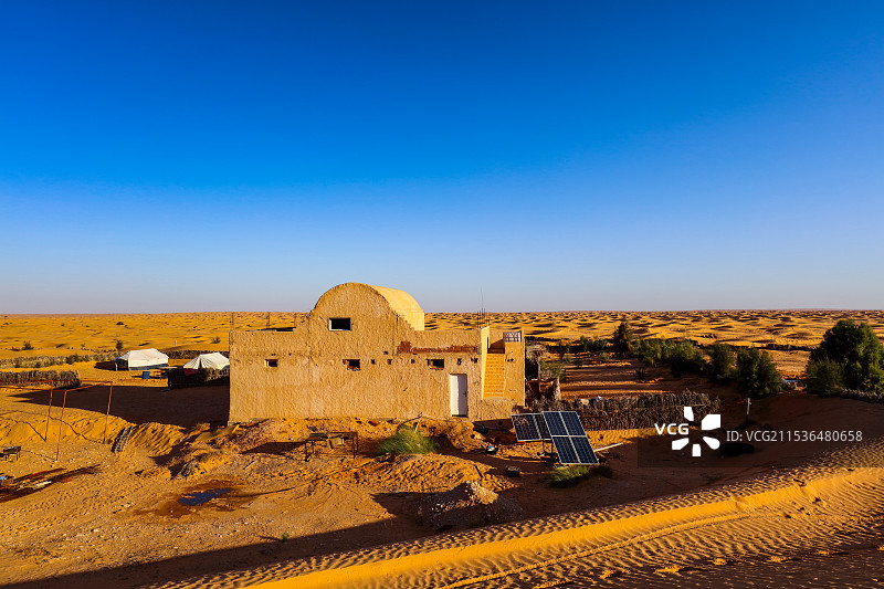 突尼斯洞穴民居图片素材