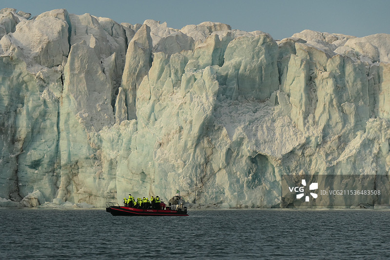 北极圈冰川图片素材