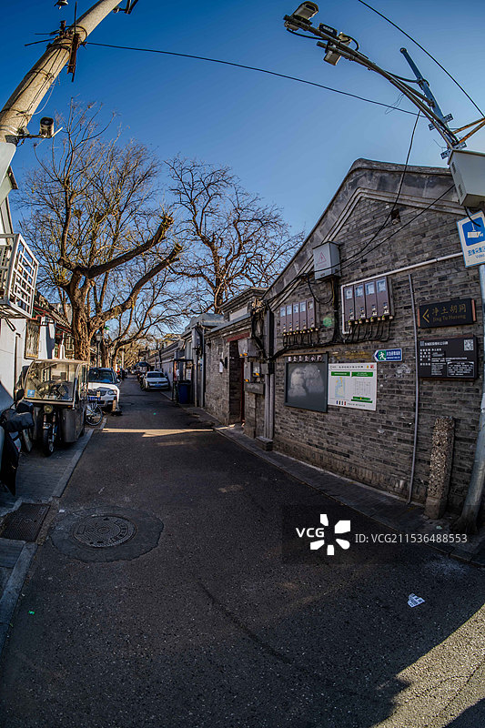 胡同光阴图片素材