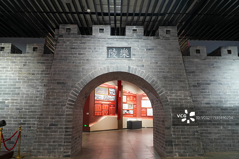 德州乐陵冀鲁边区革命纪念园图片素材