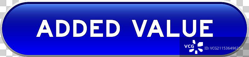 带有文字的蓝色胶囊形状按钮图片素材