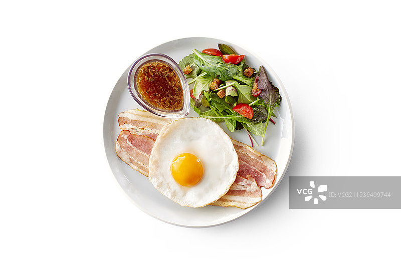 培根和煎蛋图片素材