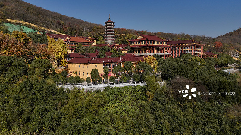 马鞍山褒禅山景区图片素材