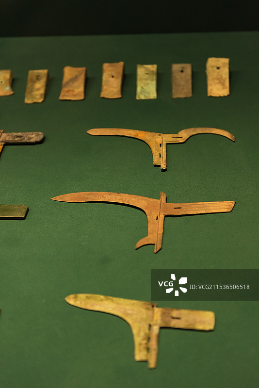 夏商周时期青铜兵器图片素材