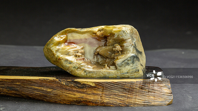 福州金狮峰田石山水山子香道摆件图片素材